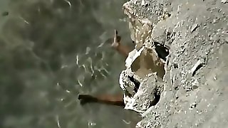 Couple fucking in the water