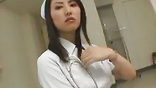 Sexy Japanese Nurse With Great Tits