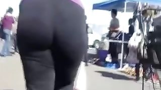 big ass candid booty milf