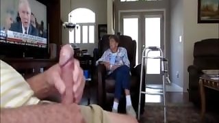 flash cock to wife's mother