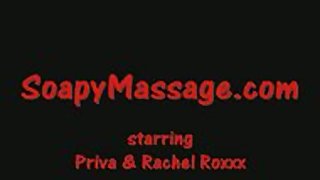 Lesbian Soapy Massage