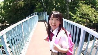 Hottest Japanese girl Akira Matsushita in Amazing college, fingering JAV clip