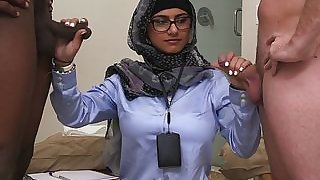 big tits of arab bitch get exposed movie